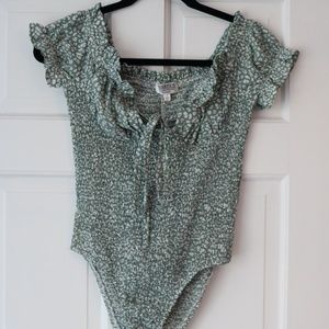 Verge Girl Patterned Bodysuit